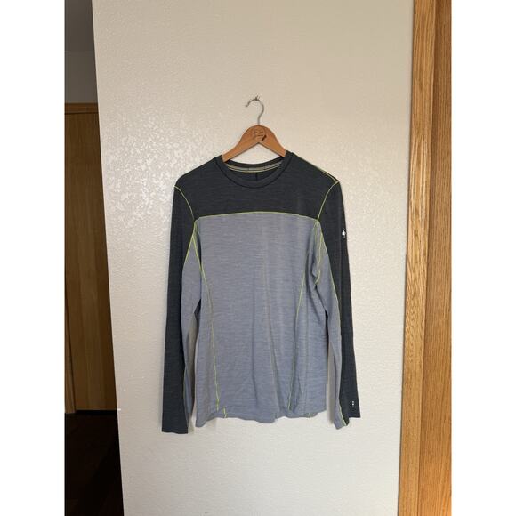 Smartwool Men’s Merino Sport 250 Long Sleeve Baselayer Top Large - Picture 1 of 3